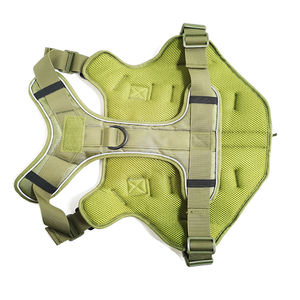 Gilet con imbracatura per cani senza tiraggio in Nylon e acciaio inossidabile con funzione imbottita e maniglia - Product Image 2