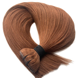 Extensions de cheveux Remy 100 % naturels de haute qualité 2026, cuticules intactes, pointes saines, style lisse à clipser, type de cheveux à bandes invisibles # 30 - Product Image 4