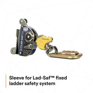 ปลอกสายเคเบิล DBI-SALA LAD-SAF X3 3/8 นิ้ว พร้อมจุดยึดเหล็กแบบ D-ring สำหรับป้องกันการตก - Product Image 3