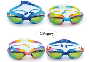 Gafas de natación universales profesionales de gran tamaño para adultos, antivaho, Anti-UV, PC, silicona, impermeable, ajuste Universal, accesorio de natación - Product Image 3