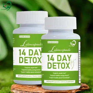 Real effect OEM customized Pure Natural 14 day detox Slimming Capsules Safety Natural Chinese diet pills weight loss pills