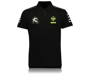 Benutzer definiertes Logo gedruckt atmungsaktive weiche Herren Ela stane Baumwolle Uniform Rugby Golf Polo Shirt Kurzarm