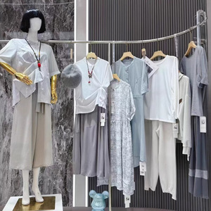 2025 mùa hè của phụ nữ giản dị hoa rắn sundresses số lượng lớn rất nhiều bán buôn <span class=keywords><strong>overstock</strong></span> trang phục váy cổ - Product Image 2