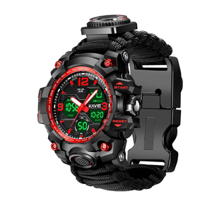 Montre tactique numérique de survie DFS16 23-en-1, bracelet réglable multifonctionnel, montres de sport étanches - Product Image 1