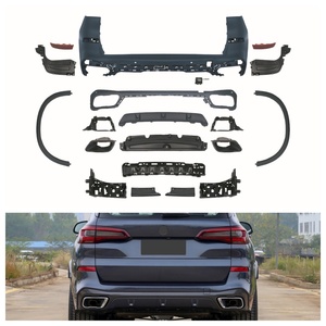 Nuovo Kit Carrozzeria Facile da Installare con <span class=keywords><strong>Paraurti</strong></span> Posteriore per <span class=keywords><strong>X5</strong></span> G05 F95 2019-2022, Aggiornamento Parafango X5M - Product Image 1