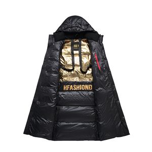 Veste <span class=keywords><strong>longue</strong></span> en duvet d'hiver de haute qualité pour femmes, veste matelassée en duvet pour l'équitation, vêtements d'équitation unisexes - Product Image 1