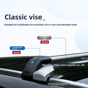 Barre de toit en alliage d'aluminium épaissi de type étau pour Koleos, barre transversale robuste 70kg+, modèle sans perçage Sayu564 - Product Image 2