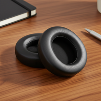 Livraison rapide coussinets de remplacement coussinets d'oreille coussins casque oreillettes cuir protéiné souple pour casque filaire Steelseries Nova