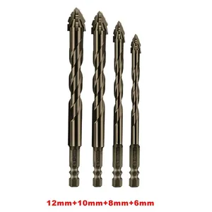 Wholesale <b>Gardening</b> Hand <b>Tools</b> FourEdged Serrated <b>Set</b> High Hardness Hexagonal Simple Installation Multifunction Skewed Head - Product Image 5