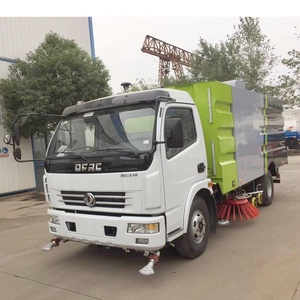 Camión barredor de calles sanitario de 8 m³ de tanque, suministro directo de fábrica china, camión barredor de limpieza de carreteras - Product Image 3