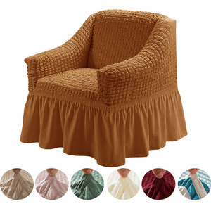 <span class=keywords><strong>Housse</strong></span> <span class=keywords><strong>de</strong></span> canapé en tissu uni en gros, protection intégrale, jupe à bulles, élastique en spandex, <span class=keywords><strong>housse</strong></span> <span class=keywords><strong>de</strong></span> canapé <span class=keywords><strong>3</strong></span> places pour salon - Product Image 2
