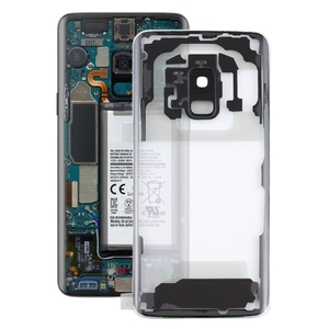 Prezzo di fabbrica parti <span class=keywords><strong>per</strong></span> <span class=keywords><strong>Samsung</strong></span> <span class=keywords><strong>Galaxy</strong></span> <span class=keywords><strong>S9</strong></span> G960F G960F/DS G960U G960W G9600 <span class=keywords><strong>Cover</strong></span> posteriore trasparente della batteria con copriobiettivo della fotocamera - Product Image 1