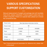 40X60 cm 16 ''x 14 'Good Sales Auto Open T-shirt Sublimation Heat Transfer Machine for Jersey Clothes