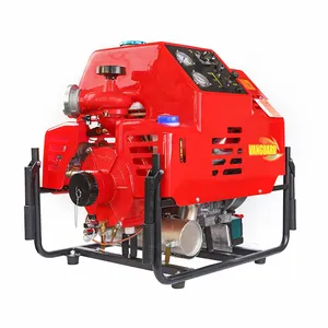 Quality American Gasoline Motor Pump 46 Hp High Pressure Portable Fire Fighting Centrifugal Water Pump