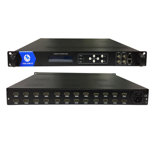 2025 Tendance Service IPTV Encodeur H.265 16/24 Canaux <span class=keywords><strong>HEVC</strong></span> Mpeg4 <span class=keywords><strong>AVC</strong></span>/H.264 Hd vers IP ASI Encodeur Vidéo COL5022F - Product Image 2