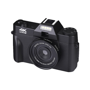 Fotocamera digitale 4K fotocamera WIFI 48MP HD digitale supporto Camcorder esterno 52mm obiettivo grandangolare 3.0 pollici 180 grado Flip Screen - Product Image 6