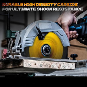 Hoja <span class=keywords><strong>de</strong></span> Sierra Circular TCT <span class=keywords><strong>de</strong></span> 40 Dientes para Madera, 10 Pulgadas, para Demolición: Madera Dura y MDF con Corte <span class=keywords><strong>de</strong></span> Clavos - Product Image 3