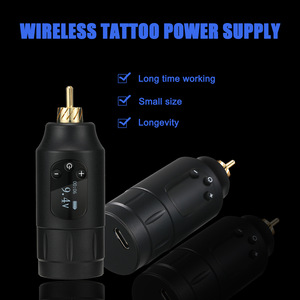 แบตเตอรี่ไร้สาย OLED RCA สำหรับเครื่องสักลาย ใช้สำหรับงานศิลปะบนร่างกาย ระดับมืออาชีพ สำหรับใช้ในสตูดิโอ - Product Image 4