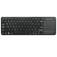 Keyboard Mini Nirkabel Slim Cokelat Desain Terbaru untuk Bisnis, Kantor, Laptop, 78 Tombol, Plastik, USB Type C, dengan Tombol Angka