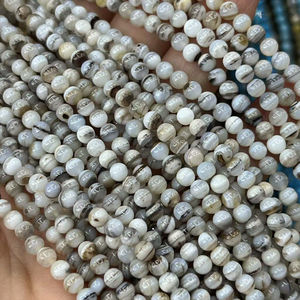 Perles de pierre de jaspe kiwi naturelles, perles de pierres précieuses en vrac de couleurs mélangées 6mm 8mm 10mm pour la fabrication de bijoux - Product Image 2