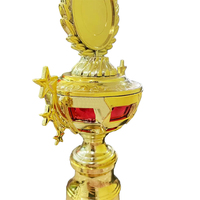 Nouveau Trophée Créatif en Plastique Durable, Coupe du Monde Sportive, Récompenses, Souvenirs, Collection, Activités Commerciales, Trophée Plaqué Or