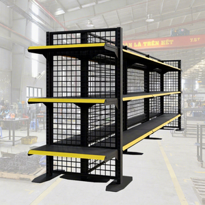 ADONG Heavy Gondola Supermarket Rack | Estantería de exhibición de metal de un solo lado | OEM Vietnam A49 - Product Image 1
