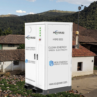 Batterie solaire 25kW 40kWh pour le stockage de l'énergie domestique pour les régions éloignées du Moyen-Orient Accès au générateur diesel VSG Microgrid Offgrid