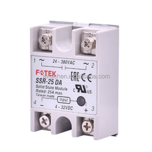 รีเลย์โซลิดสเตทรีเลย์ <span class=keywords><strong>SSR</strong></span>-05DD <span class=keywords><strong>SSR</strong></span>-<span class=keywords><strong>10DD</strong></span> <span class=keywords><strong>SSR</strong></span>-50DD <span class=keywords><strong>SSR</strong></span>-25DD <span class=keywords><strong>SSR</strong></span>-75DD - Product Image 1