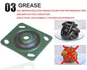 Заводская цена, 3-дюймовые промышленные ролики, нагрузка 700 кг, черные нейлоновые поворотные сверхпрочные колесные диски - Product Image 4