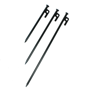Piquets de tente, piquets de camping robustes, piquets de tente en acier forgé incassables et <span class=keywords><strong>inflexibles</strong></span> - Product Image 1