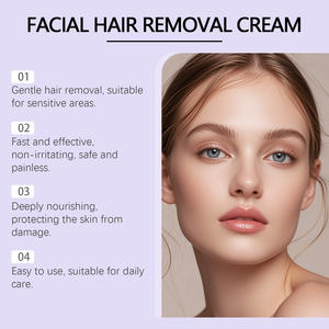 Crème dépilatoire de marque privée pour peaux sensibles, crème dépilatoire formule douce crème dépilatoire visage lèvres poils visage - Product Image 6