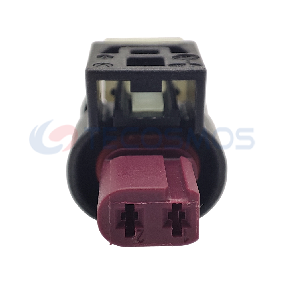Waterproof Wiring Harness Collision Sensor Plug for BMW Tesla 2 Pin Female 7617207-03