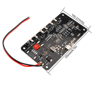 Module de chargeur sans fil haute puissance à 3 bobines de 20W avec chargeur rapide sans fil de type C Module émetteur de charge Circuit imprimé