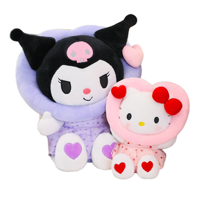 Nuova Bambola Kuromii a Forma di Cuore di Pesca all'Ingrosso, Regalo Compagno per Bambini, Peluche Gatto KT per Regali alle Ragazze - Product Image 4