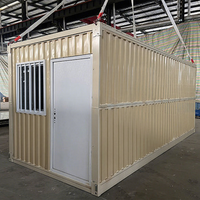Casa Prefabricada de Construcción Rápida, Casa Contenedor Modular Plegable de 20 pies/40 pies, Casa Contenedor Pequeña y Plegable para Camping