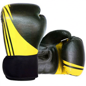 Guantes de boxeo profesionales OEM ODM Logotipo personalizado Guantes de entrenamiento de cuero PU de alta calidad para MMA Muay Thai - Product Image 1