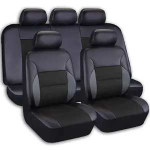 High-end Plush Car Seat Covers Factory Price Easy Cleaning 9 Pcs Seat Covers