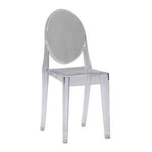 Atacado Modern Plastic Rein Empilhável Sillas Para Eventos Wedding Party Event Hall Transparente Acrílico Claro Cadeira para Eventos - Product Image 6