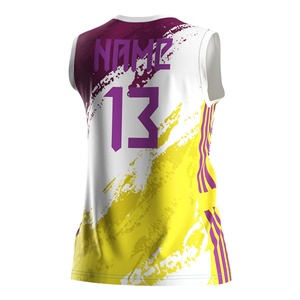 Camiseta Deportiva de Voleibol Sublimada de Alta Calidad, Secado Rápido, Personalizada, para Gimnasio, Ropa Deportiva de Voleibol Sublimada para Mujer - Product Image 4