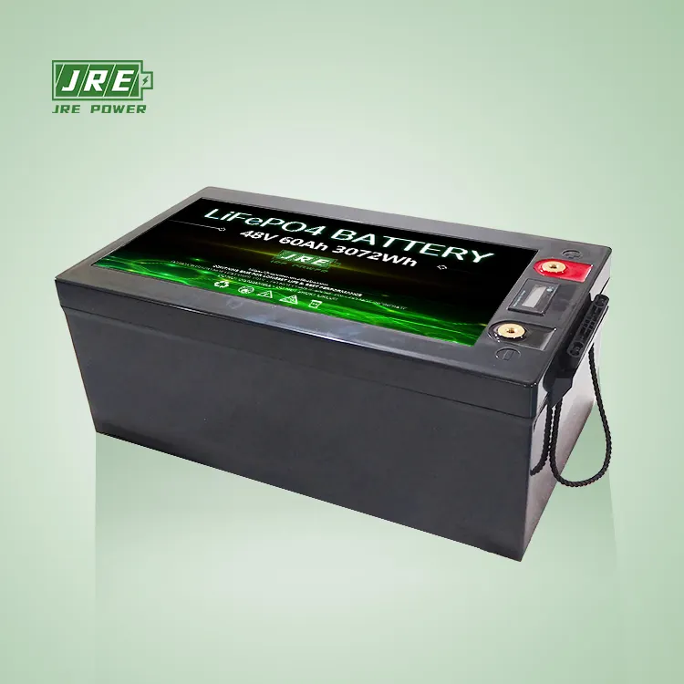 60Ah 48V Camper Deep Cycle Lithium-Ionen-Batterie Lifepo4 Caravan Batteries ystem 36 Volt Marine Lithium Batterie