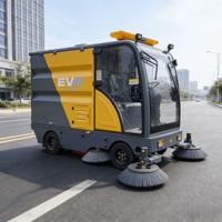 Véhicule de nettoyage électrique autopropulsé à eau froide haute pression ConTour pour détartrage/décapage, chemin de nettoyage de 2300 mm