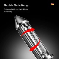 Handmatige zinken legering 3-in-1 groente rasp & 5-in-1 fruitmes keukenhulp (dropshipping)