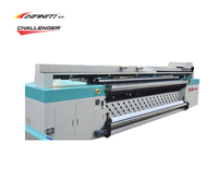 Impresora de rollo UV INFINITI, precio industrial, película de PVC suave, papel de pared, máquina de impresión digital de cuero con cabezal 1024GS