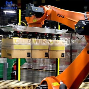 หุ่นยนต์จัดเรียงพาเลท CLAWROBOT KUKA KR 300-2 PA แบบ 5 แกน รับน้ำหนักได้ 300 กก. ระยะเอื้อม 3150 มม. พร้อมคอนโทรลเลอร์ KR C4 - Product Image 3