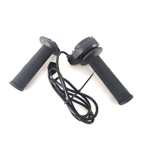 Poignées de guidon rotatives électroniques Surron Ultra Bee, gauche et droite, manchons en caoutchouc antidérapants <span class=keywords><strong>pour</strong></span> accessoires de vélo électrique tout-terrain - Product Image 1