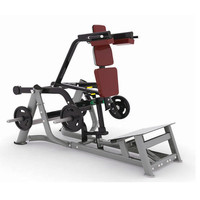 Équipement de Fitness professionnel Machine de pull musculaire chargée de plaque en acier