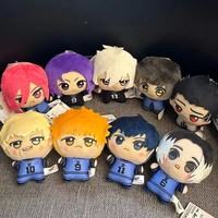 Boneka Plush Nunu Blue Lock Usia Dini, Mainan Anime Jepang, Dekorasi Gantung, Boneka Hewan Blue Prison