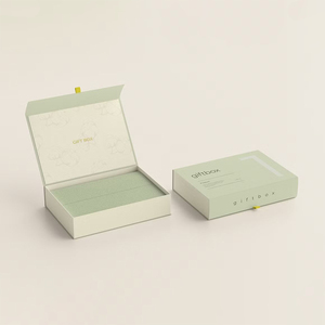 Luxury Recyclable Book-Shaped <b>Gift</b> Box Rigid Cardboard with Matt Lamination and Embossing Magnetic Lid Closure-for Photo Frame - Product Image 3