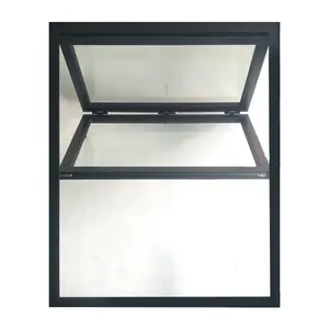 Wholesale Popular aluminium large space ventilation sunshine sliding Double folding window for home