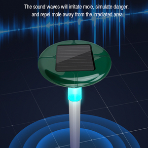 Rắn Chống Rắn Sân Vườn Ngoài Trời Sóng Siêu Âm Đuổi Nốt Ruồi Chạy Bằng Năng Lượng Mặt Trời Máy Đuổi Rắn Rung Động Năng Lượng Mặt Trời - Product Image 3